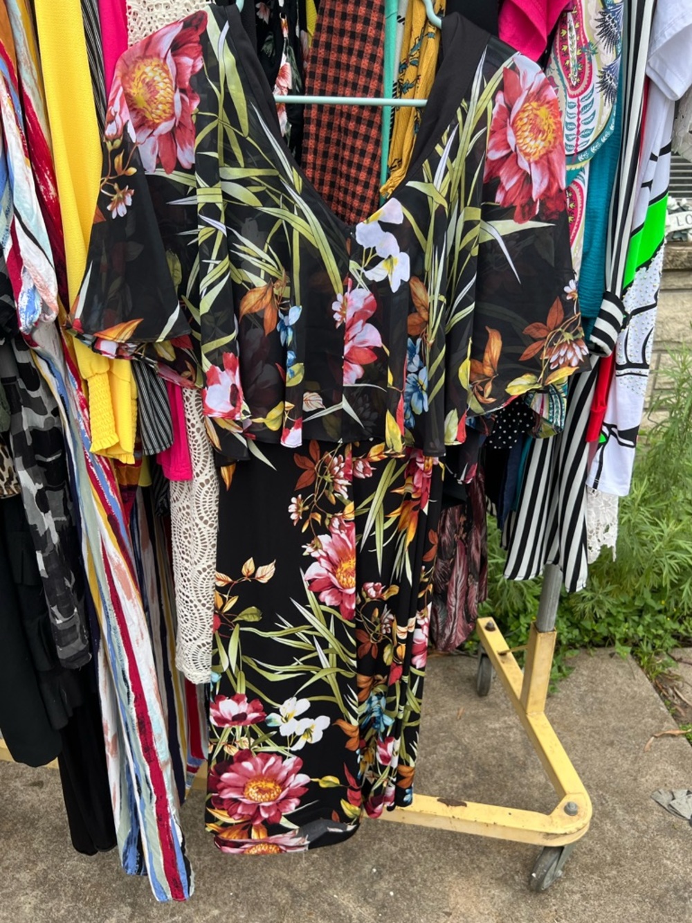 Floral summer dress